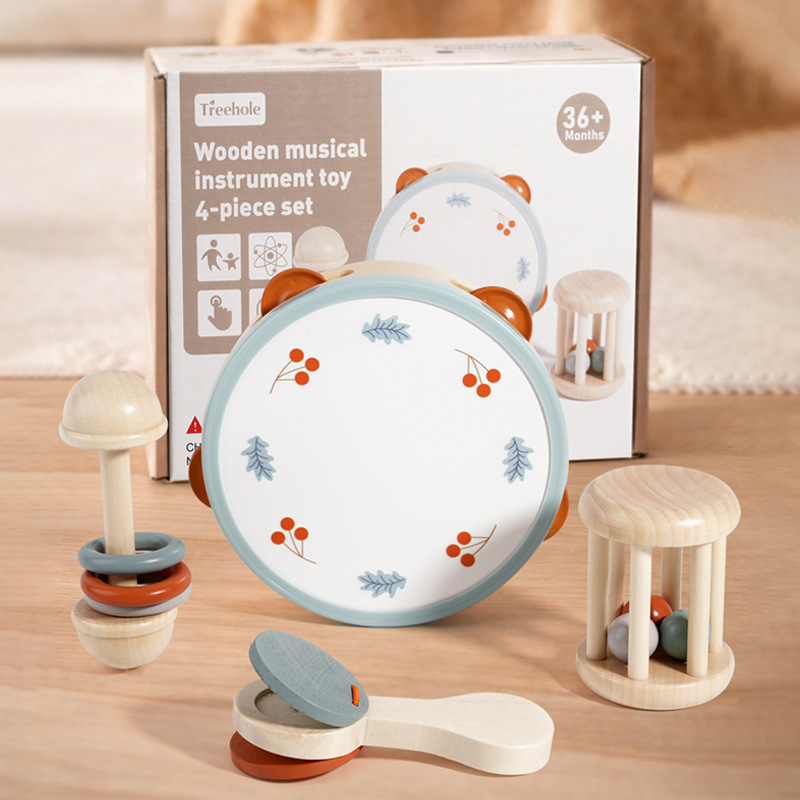 Baby Rattle Toy Set - Детские погремушки-хлопушки для детей от 0