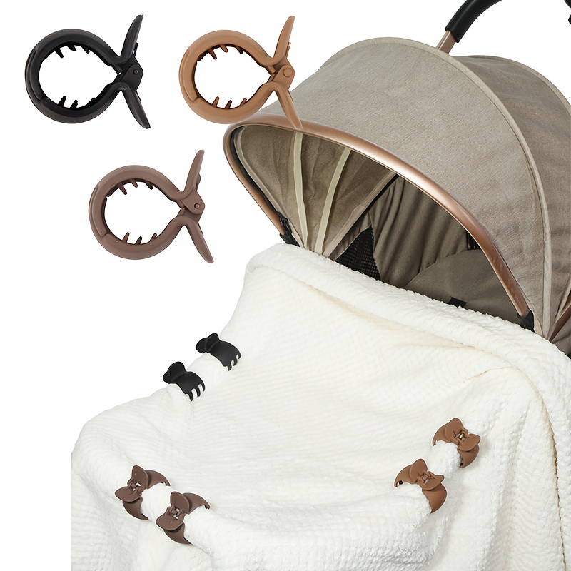 Stroller Accessories - 2 шт. Зажимы-крокодилы для детской коляски,