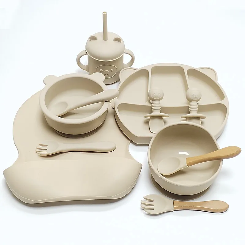 Baby Led Weaning Set - Набор детской посуды из 11 предметов,