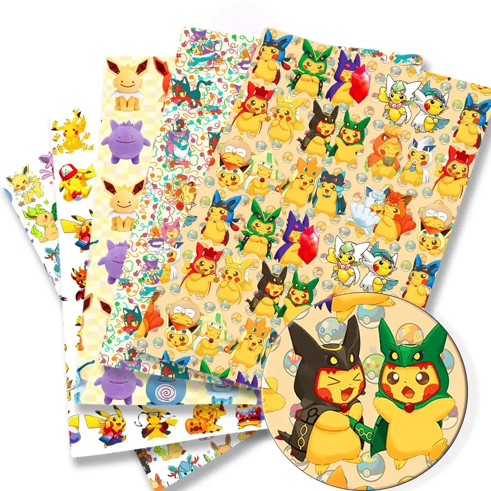 Baby Products Japan - Покемон мультфильм ткань 140*50 см ручная