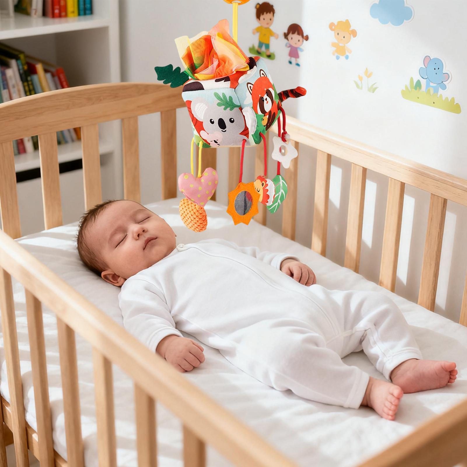 Baby Rattle Toy Set - Игрушки для автокресла для малышей, плюшевая