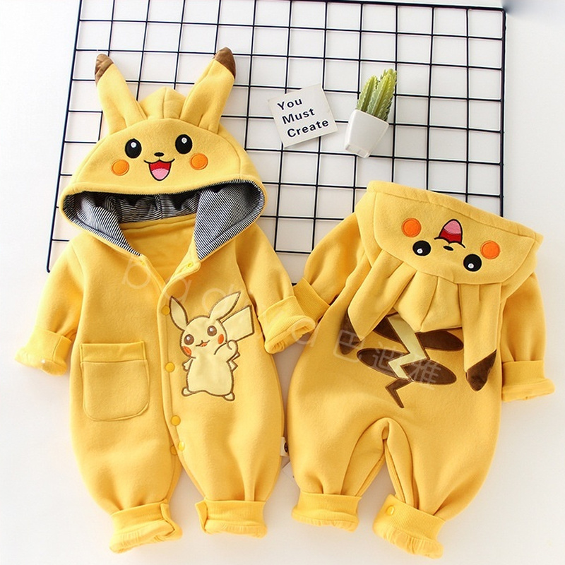 Baby Products Japan - Детская пижама с героями мультфильмов Pocket