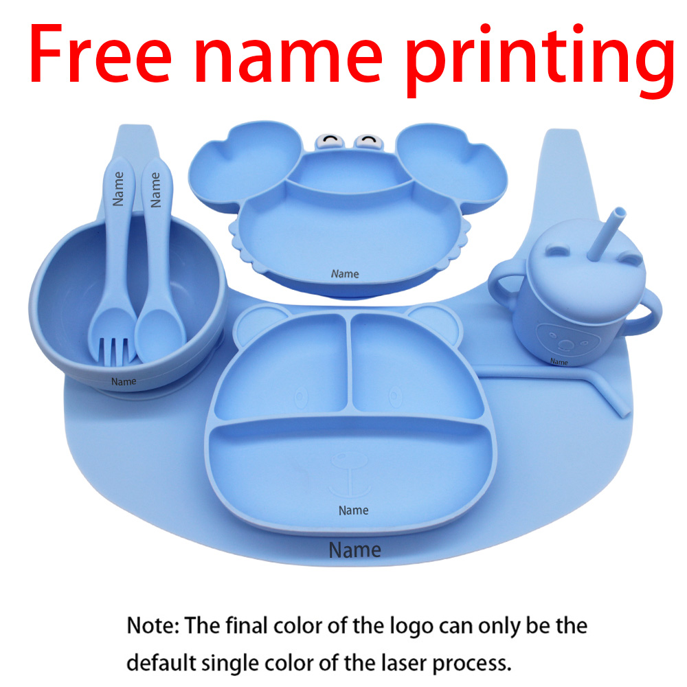 Baby Led Weaning Set - Набор детской посуды с бесплатной печатью