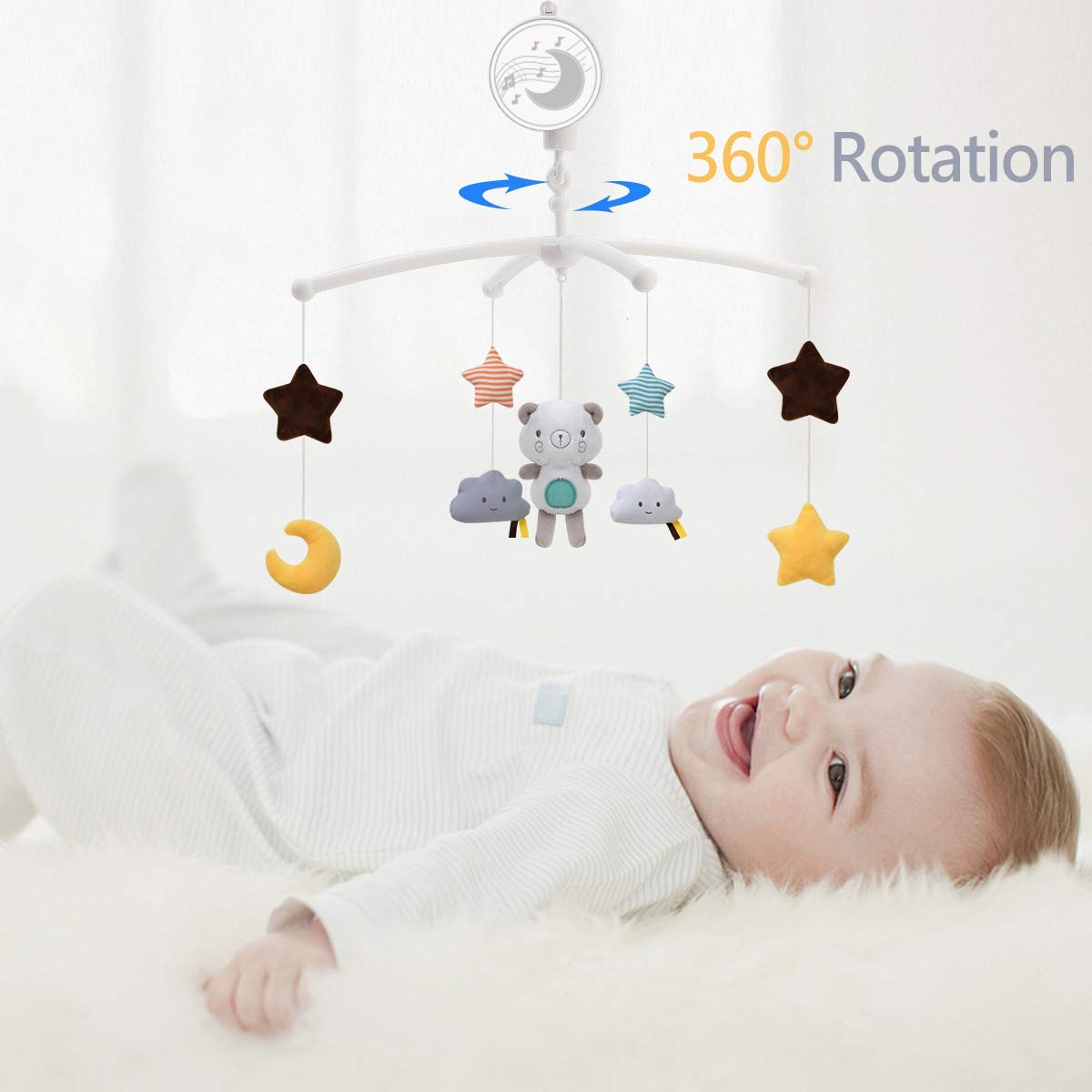 Детская кроватка, мобильные по – обзор и цена Baby Rattle Toy Set