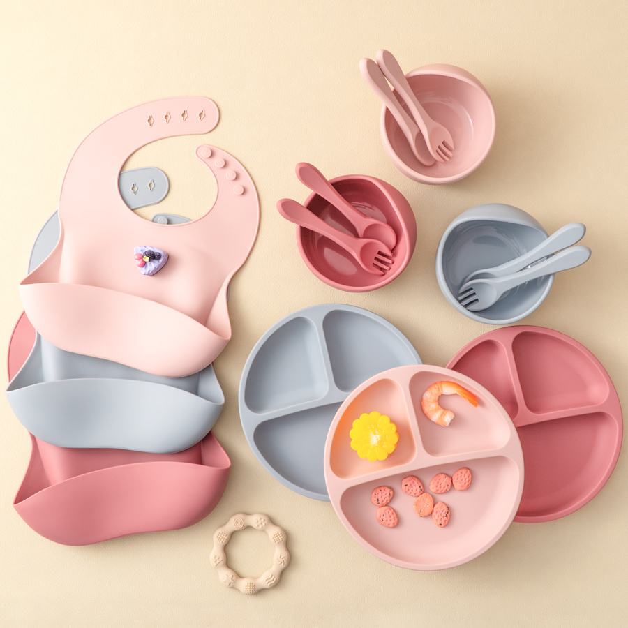 5 шт., детский силиконовый наб – обзор и цена Baby Led Weaning Set
