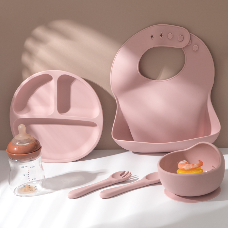5 шт., детский силиконовый наб – обзор и цена Baby Led Weaning Set
