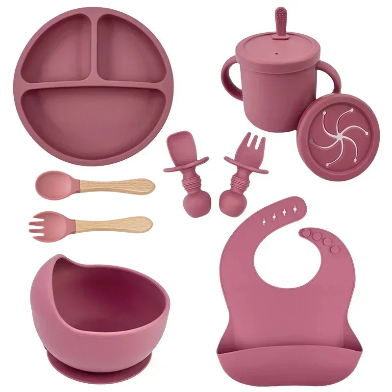Пищевой силиконовый набор детс – обзор и цена Baby Led Weaning Set