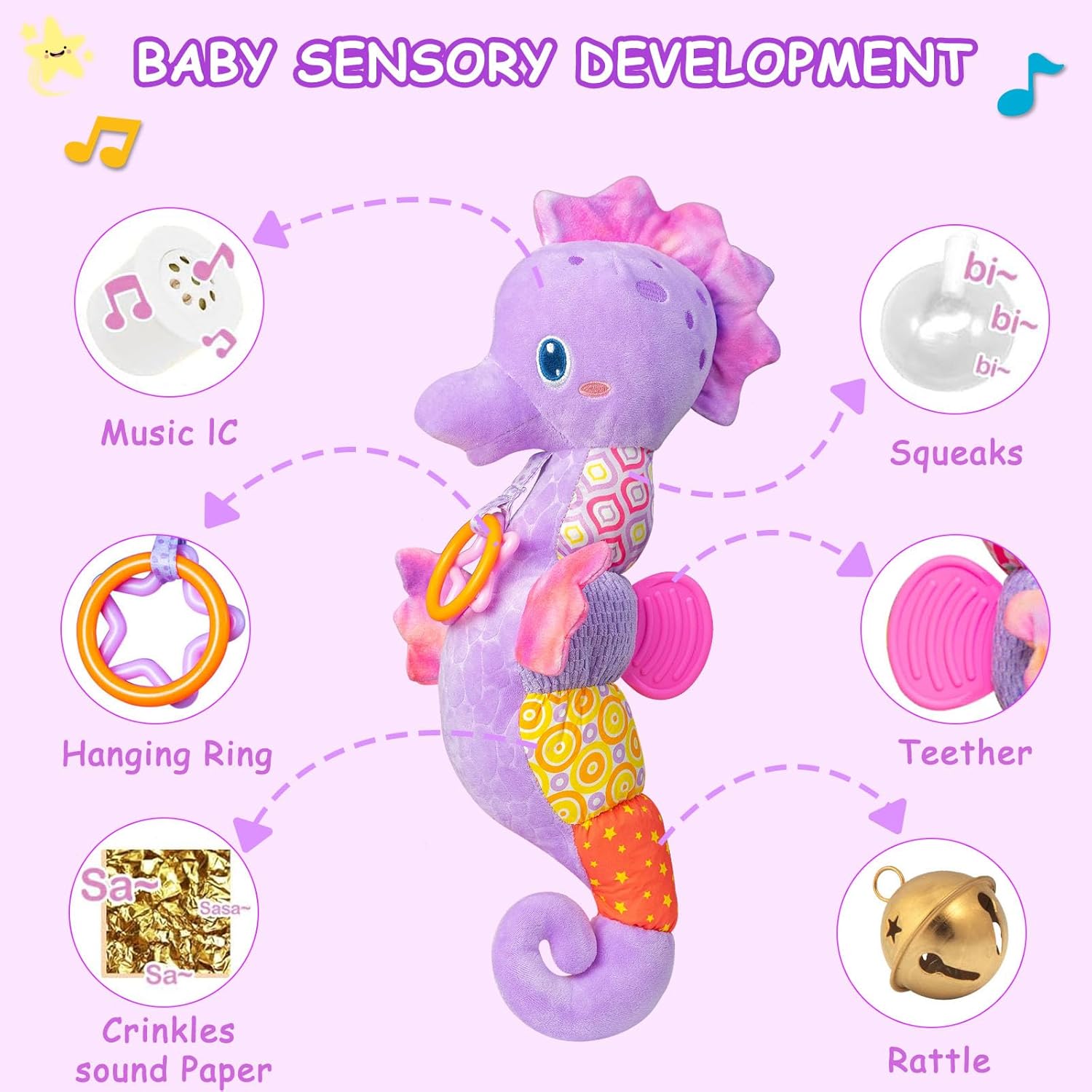 Детские погремушки, детские му – обзор и цена Baby Rattle Toy Set