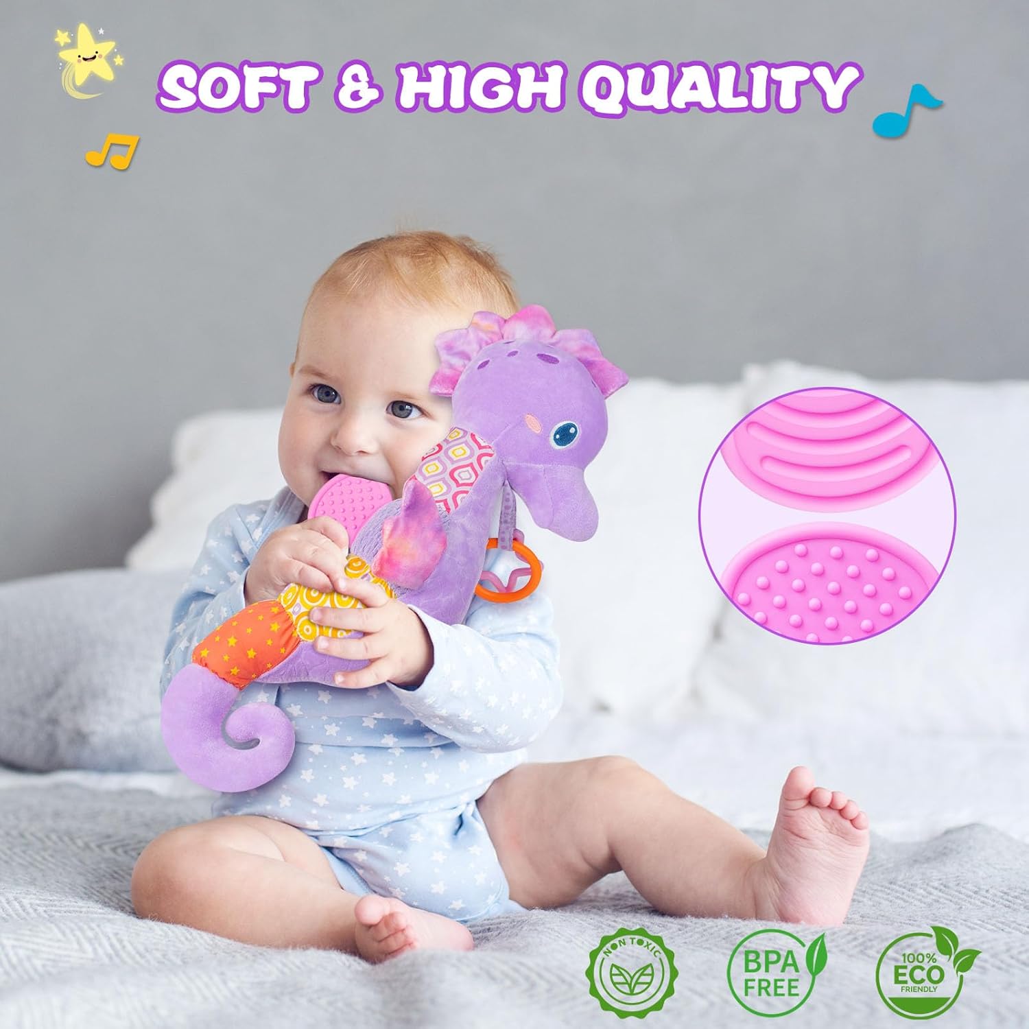 Детские погремушки, детские му – обзор и цена Baby Rattle Toy Set