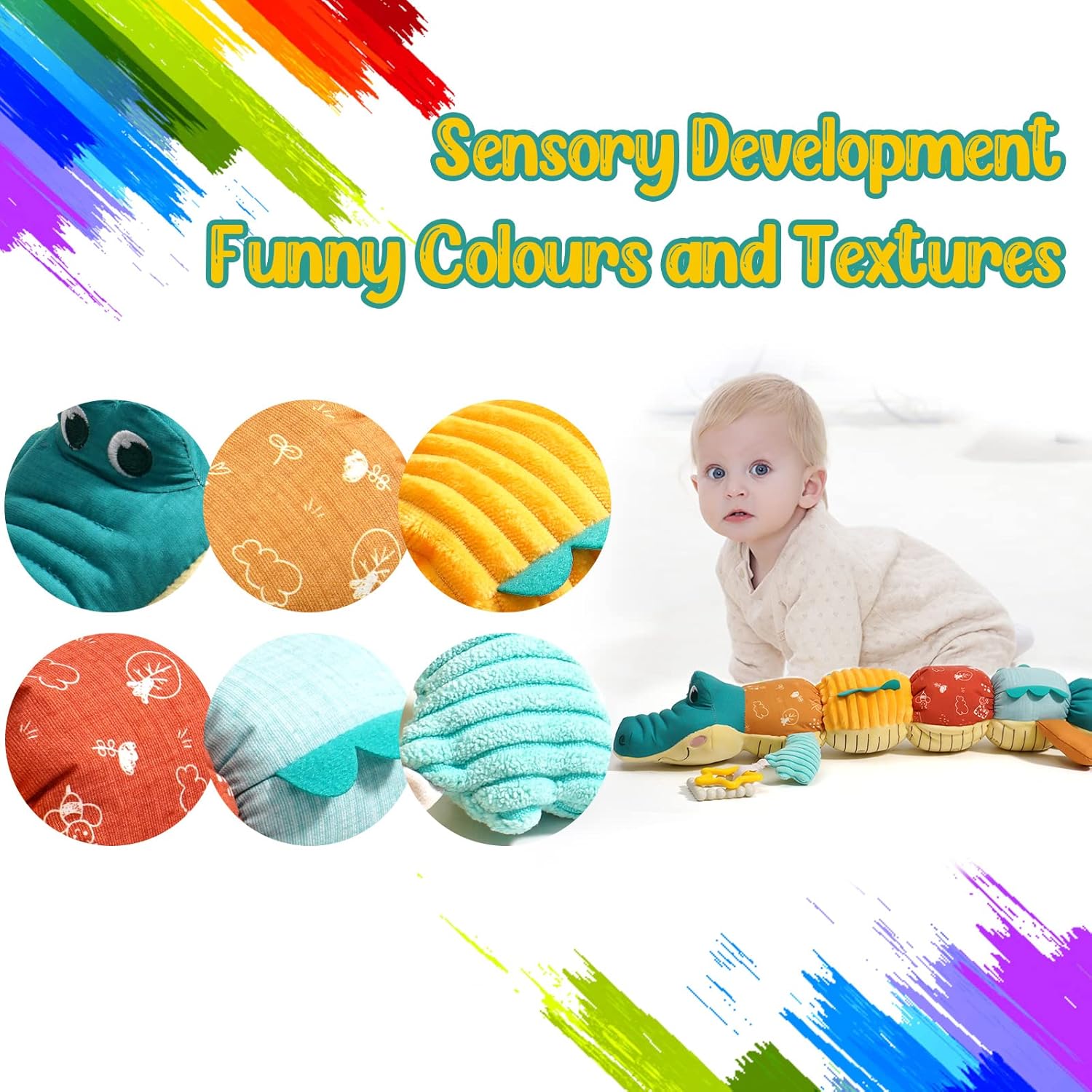 Игрушки для живота, 0-24 месяц – обзор и цена Baby Rattle Toy Set
