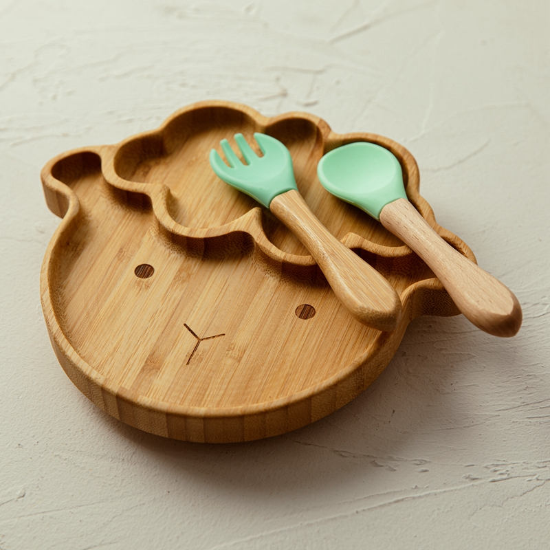 4 шт., Детские тарелки на прис – обзор и цена Baby Led Weaning Set