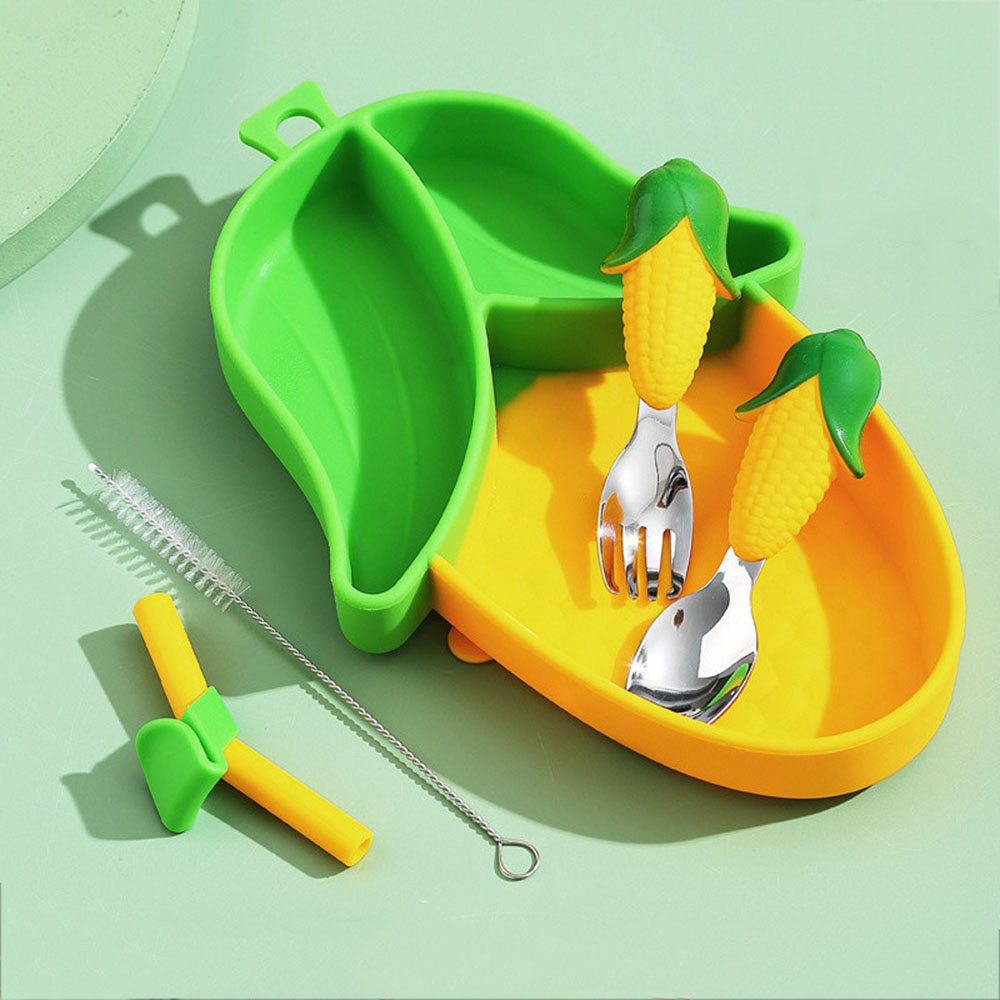 Новый милый силиконовый набор  – обзор и цена Baby Led Weaning Set
