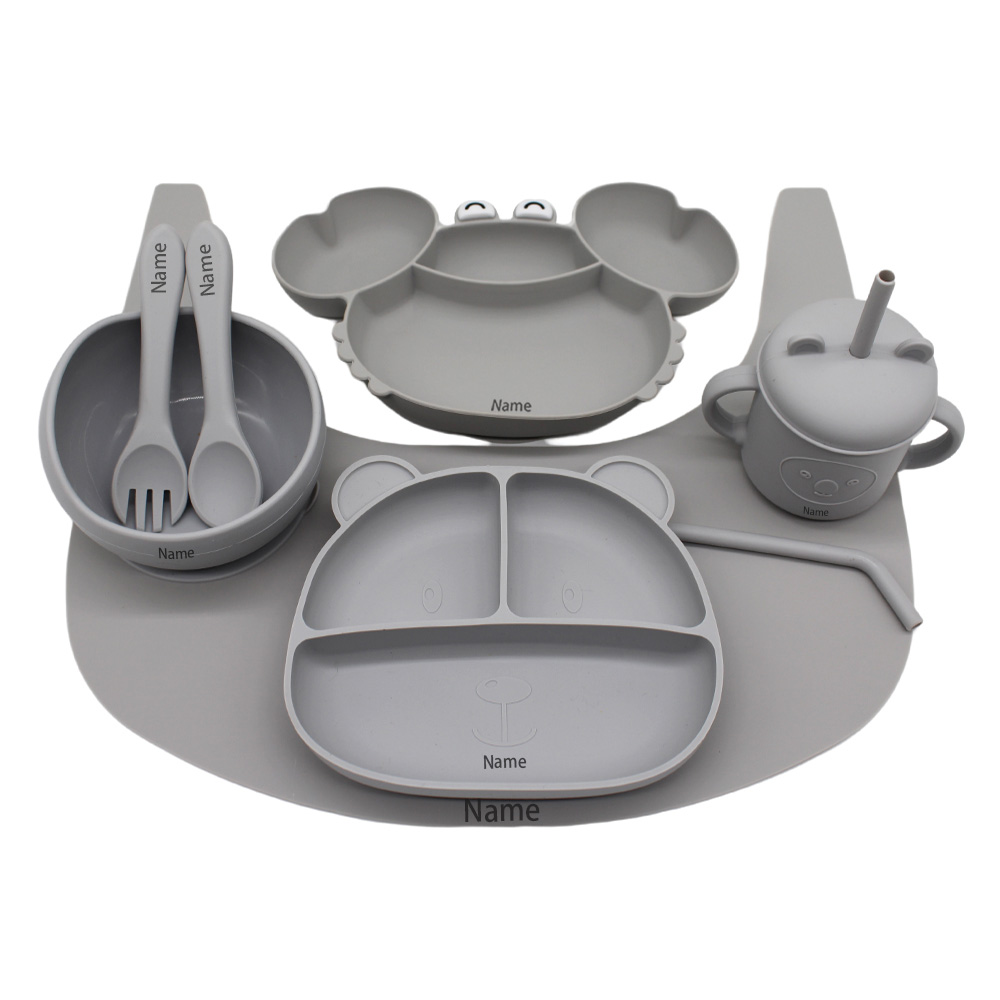 Набор детской посуды с бесплат – обзор и цена Baby Led Weaning Set