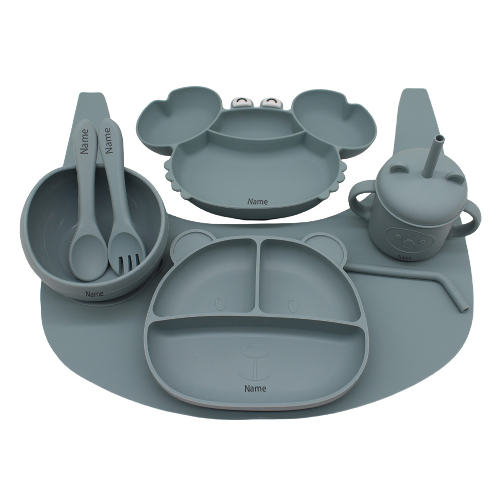 Набор детской посуды с бесплат – обзор и цена Baby Led Weaning Set