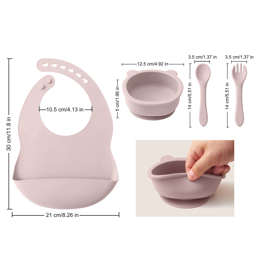 Оптовая продажа, силиконовая д – обзор и цена Baby Led Weaning Set